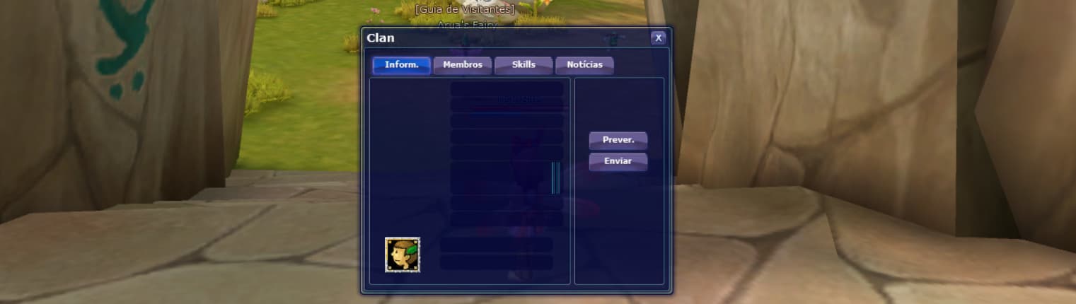 Janela de clan